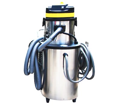 Machine tool steam cleaner